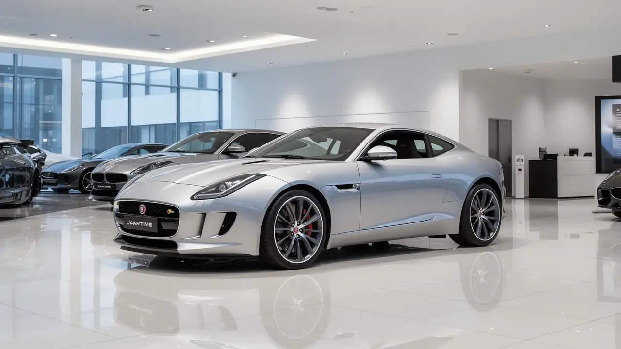 Jaguar being valued for resale at De' KaarNexus